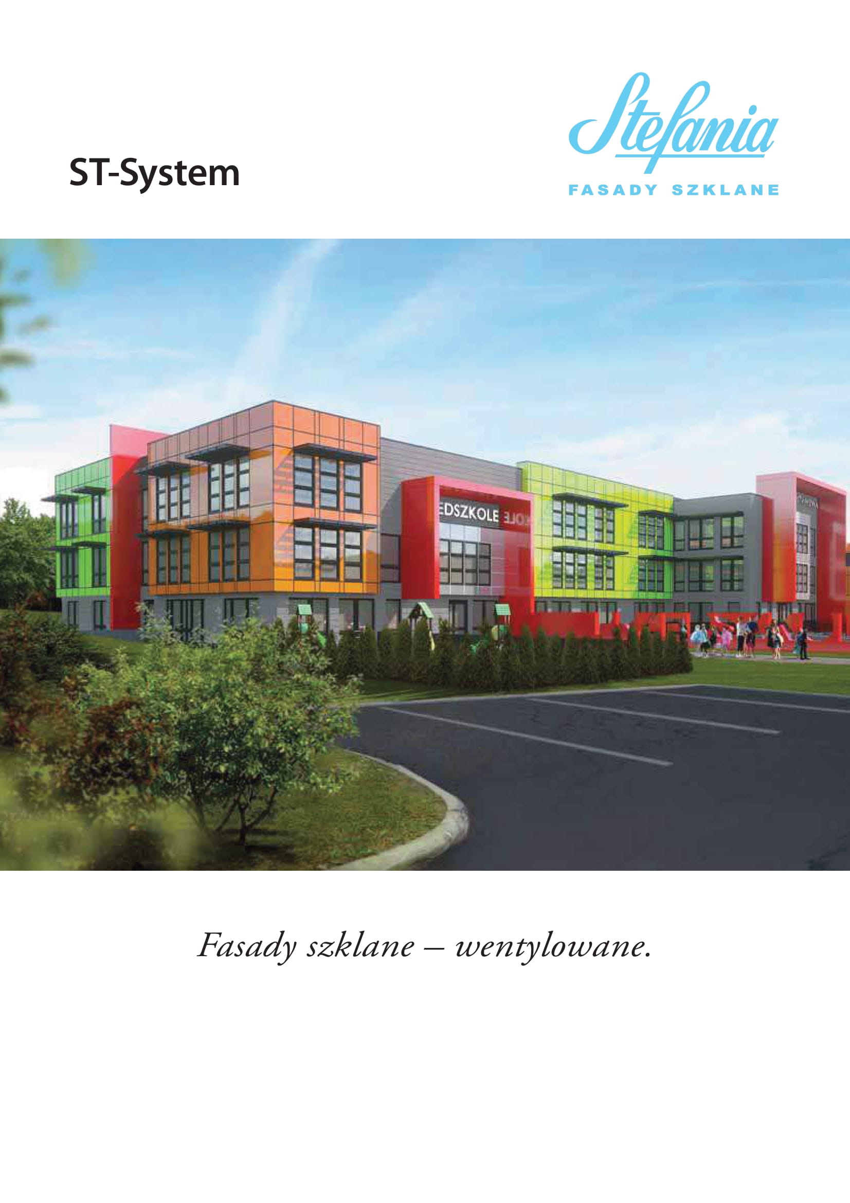 Broszura – Fasady szklane wentylowane ST-System