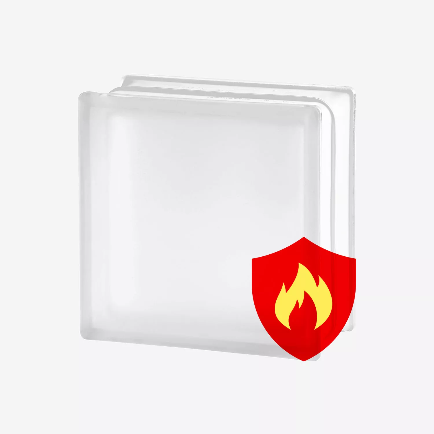 Pustak szklany (luksfer) EI30 matowy