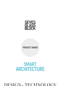 Smart Architecture – katalog pustaków szklanych Technology