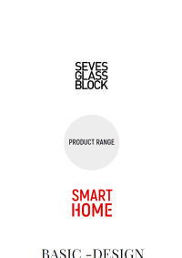 Smart Home Product – katalog produktów Basic / Design
