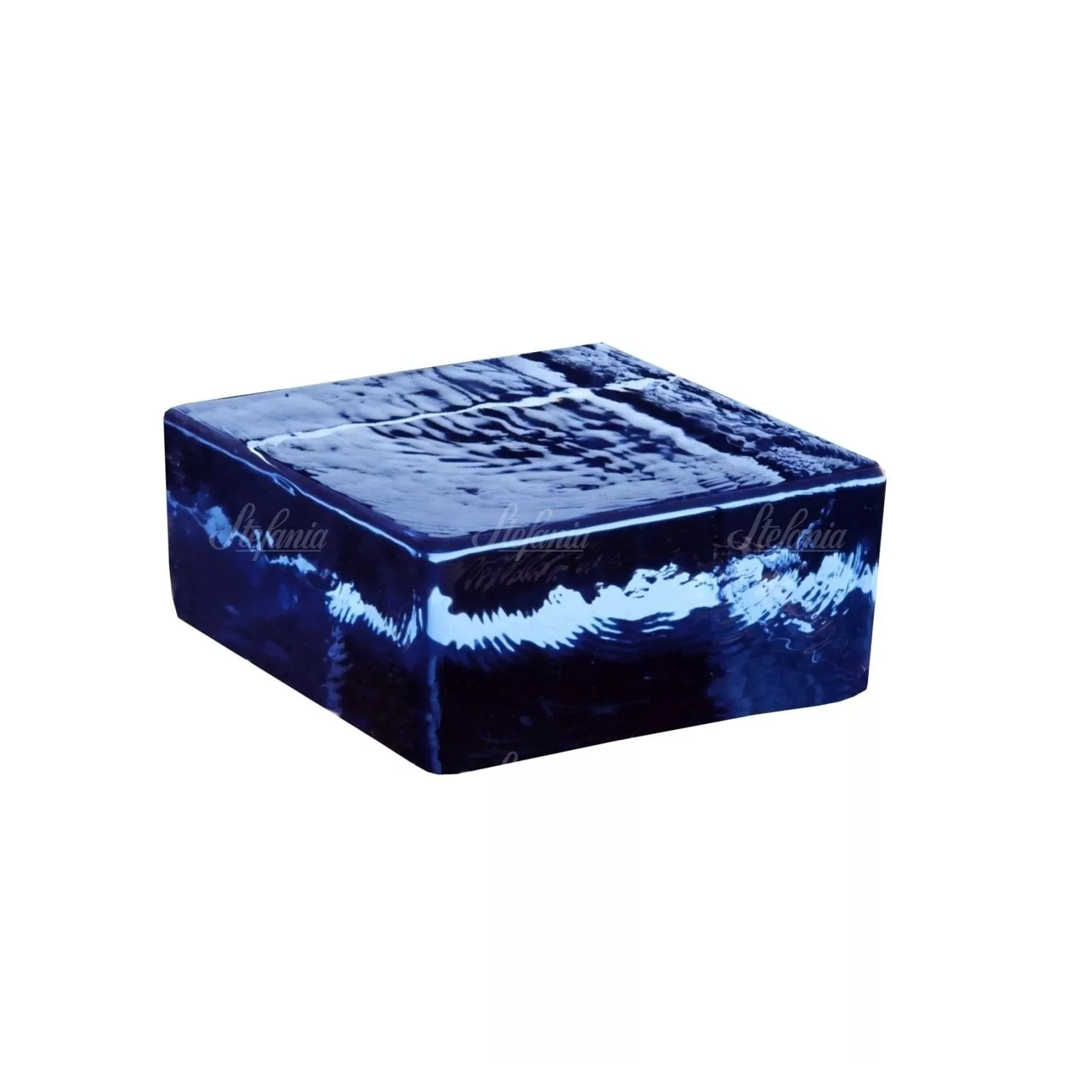 Cegła szklana VetroPieno Blue (połówka)