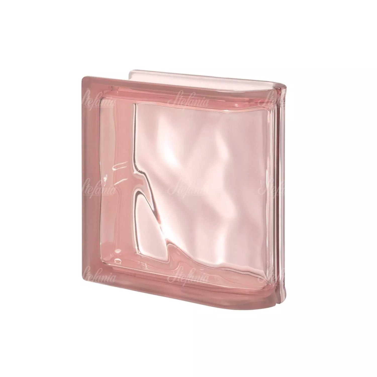 Pustak szklany Wave Lineare O Rosa